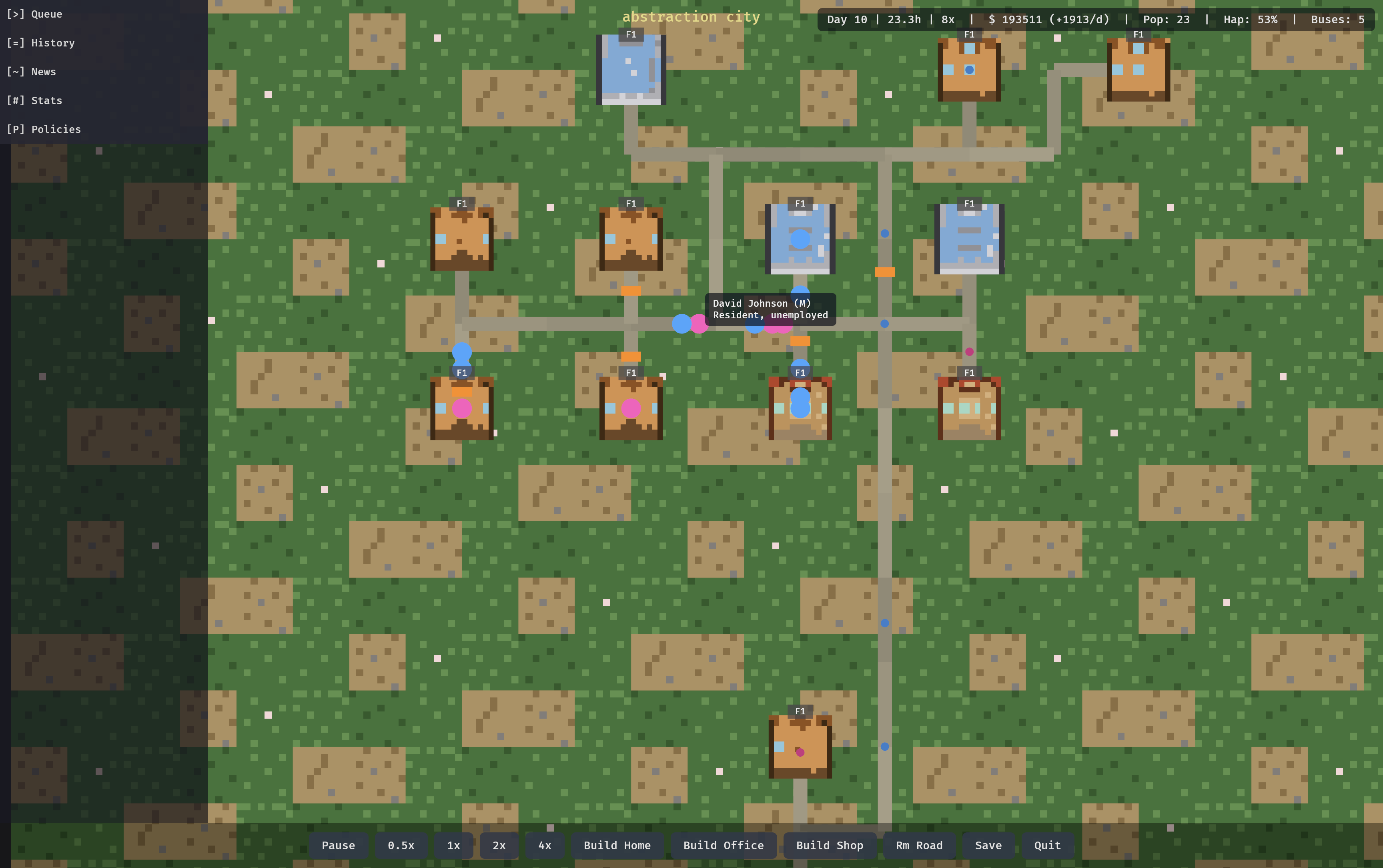Growing city